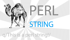 perl if string